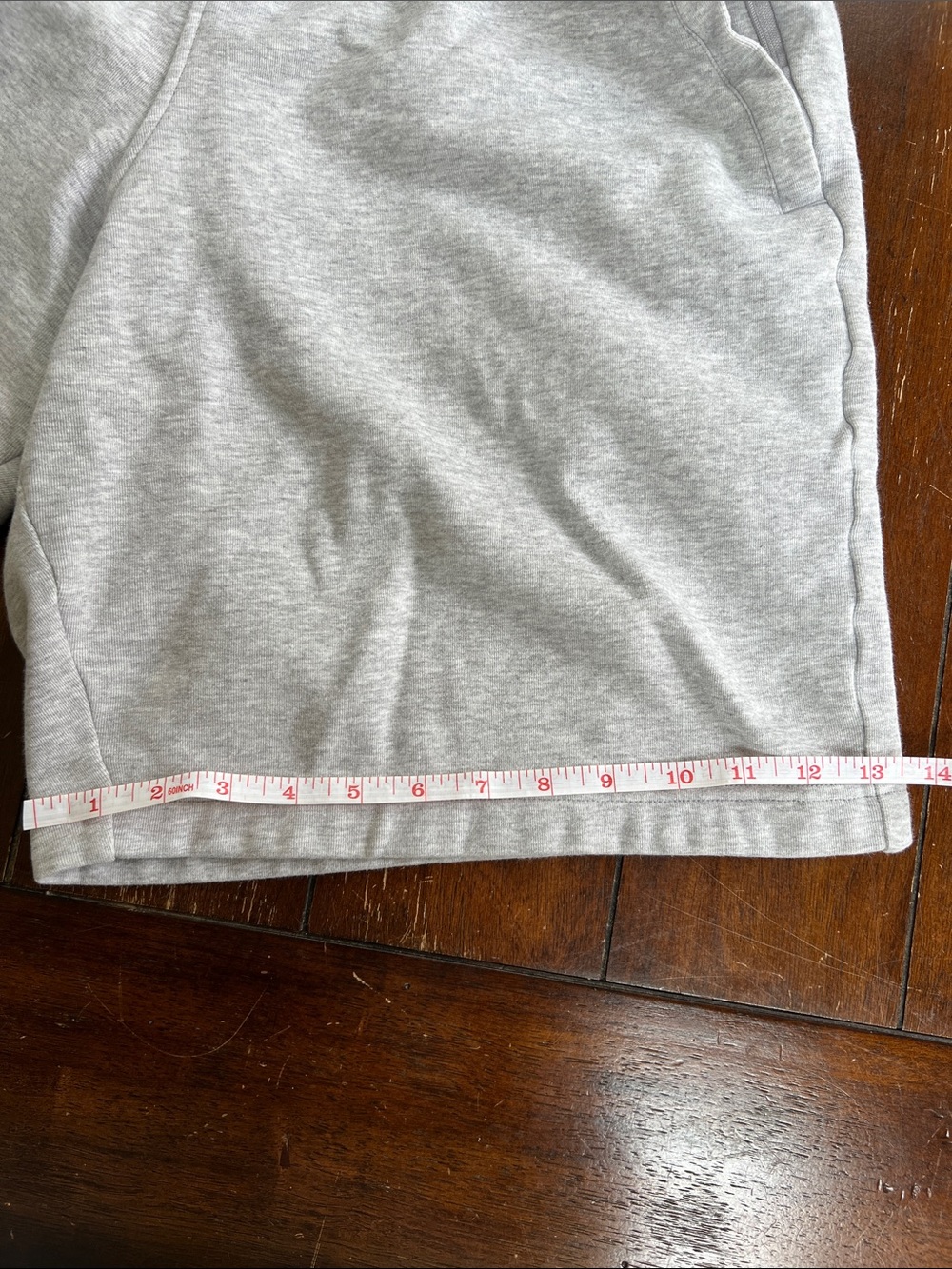 66 North Men's Athletic Heather Gray Pull-On Shorts - Picture 5 of 7
